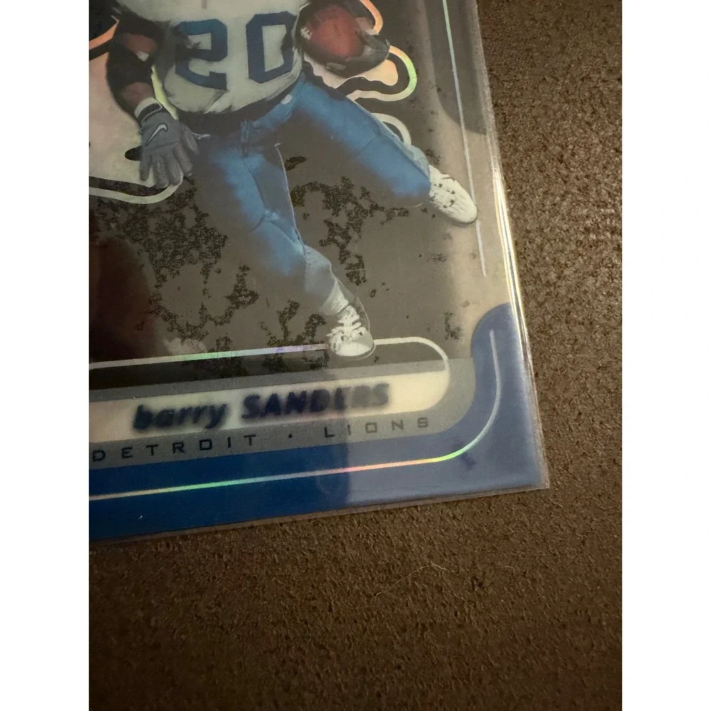 1999 Playoff Momentum SSD Barry Sanders Detroit Lions Card 117 NFL Football